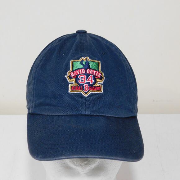 47 Brand Boston Red Sox David Ortiz Final Season Strapback Hat Child Sized - Picture 1 of 7